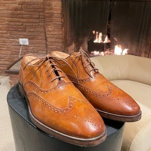 Cole Hann Cognac Leather Shoes